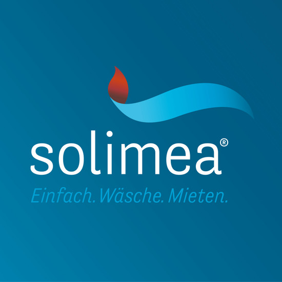 Blaues Logo von Solimea